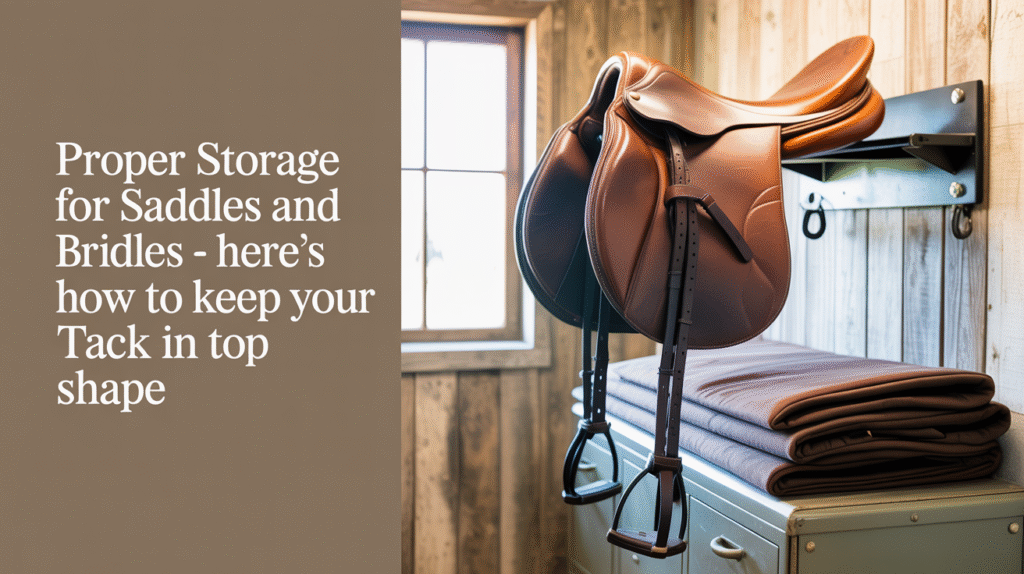 Proper Storage for Saddles and Bridles - Here’s How to Keep Your Tack in Top Shape